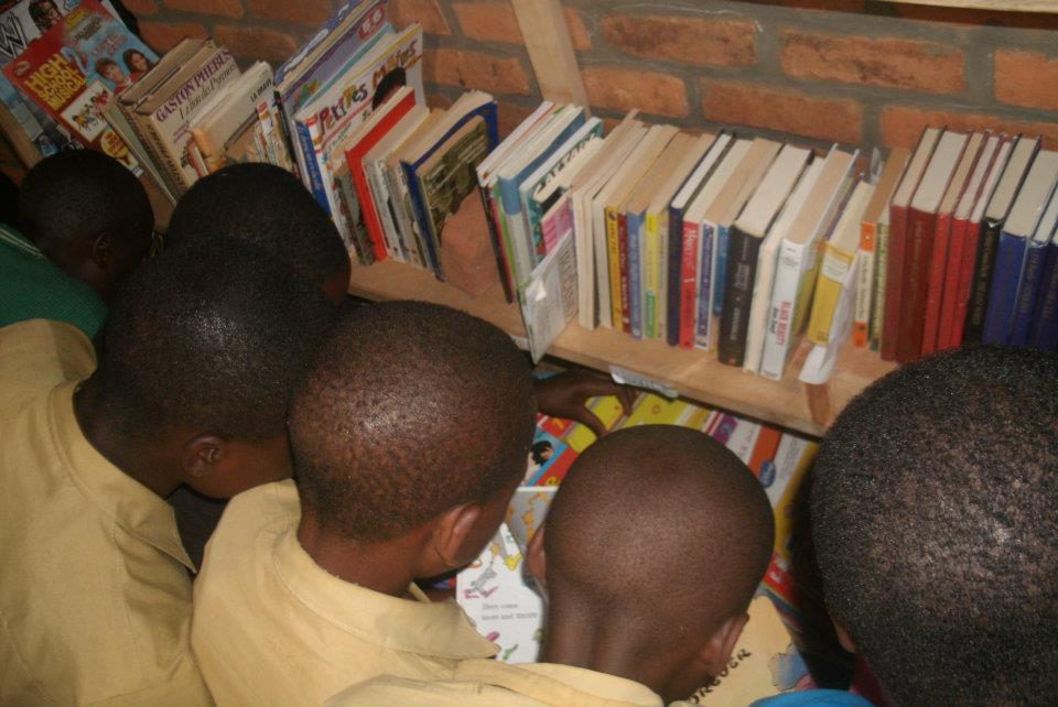 Mwiko Students with Books